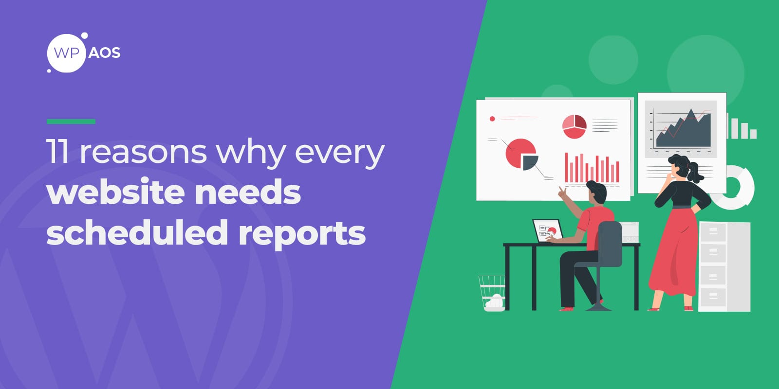 scheduled reports, wordpress maintenance, woocommerce support, wpaos